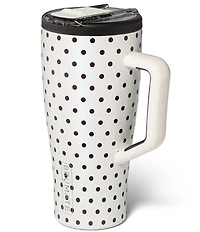 Brumate Polka Dot Era Flip Straw Insulated Tumbler, 30 oz.