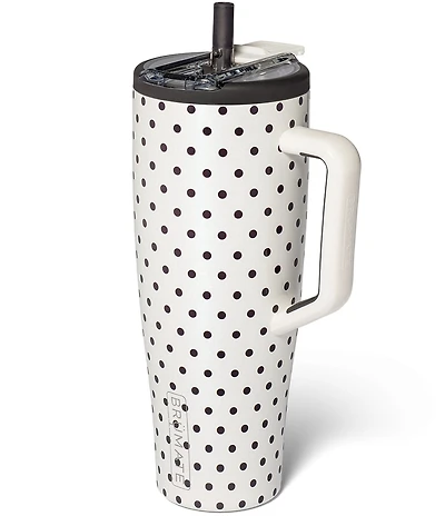 Brumate Polka Dot Era Flip Straw Insulated Tumbler, 40 oz.