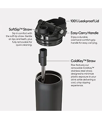 Brumate Rise Straw Insulated Tumbler, 25 oz