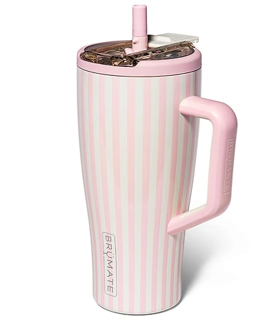 Brumate Strawberries & Cream Era Flip Straw Insulated Tumbler, 30 oz.