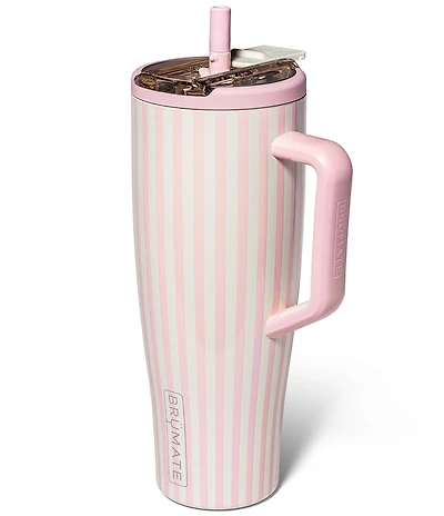 Brumate Strawberries & Cream Era Flip Straw Insulated Tumbler, 40 oz.