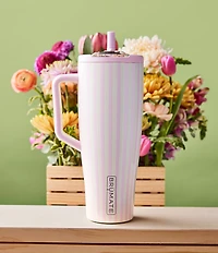 Brumate Strawberries & Cream Era Flip Straw Insulated Tumbler, 40 oz.