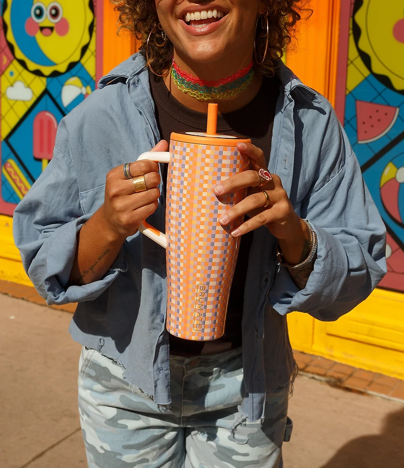 Brumate Vibe Check Era Straw Insulated Tumbler, 40 oz.