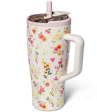 Brumate Wildflower Era Flip Straw Insulated Tumbler, 30 oz.