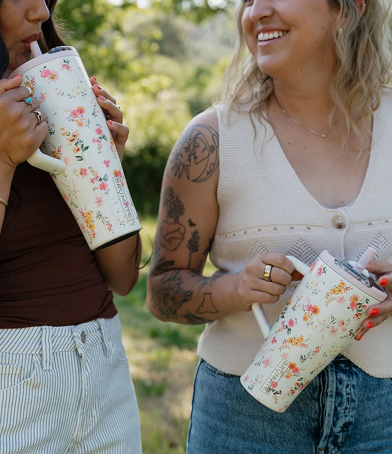Brumate Wildflower Era Flip Straw Insulated Tumbler