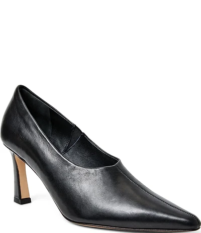 Bruno Magli Athena Leather Stiletto Pumps