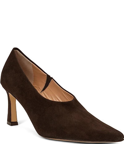Bruno Magli Athena Suede Stiletto Pumps