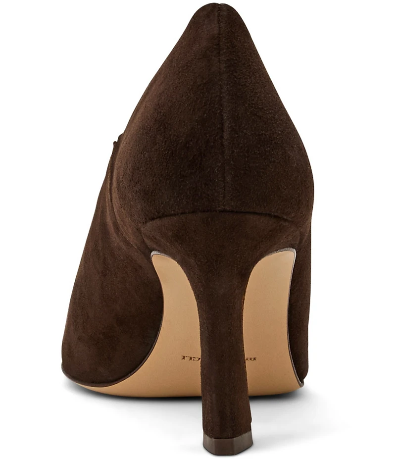 Bruno Magli Athena Suede Stiletto Pumps