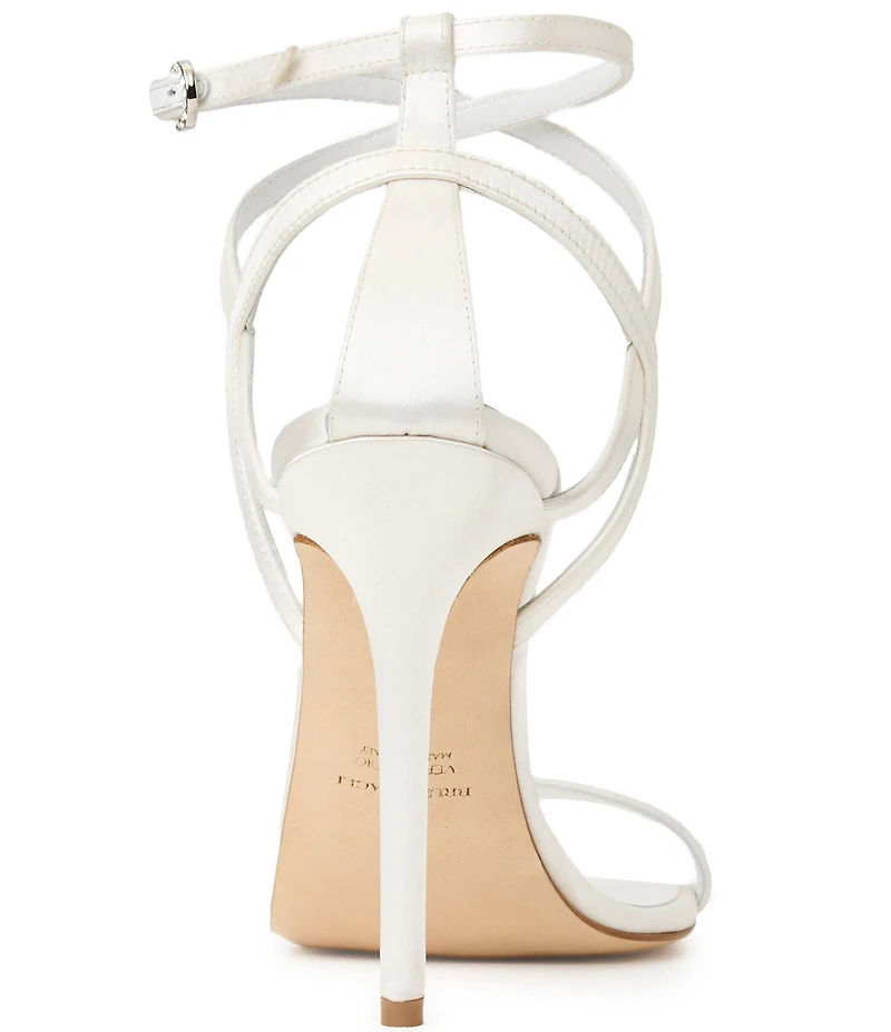 Bruno Magli Bruna Satin Buckle Ornament Dress Sandals