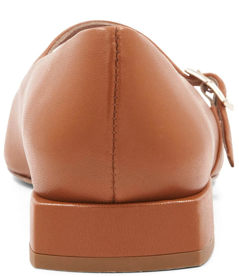 Bruno Magli Lucia Leather Mary Jane Flats