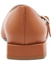 Bruno Magli Lucia Leather Mary Jane Flats