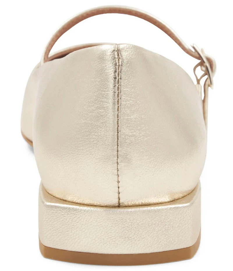 Bruno Magli Lucia Leather Mary Jane Flats