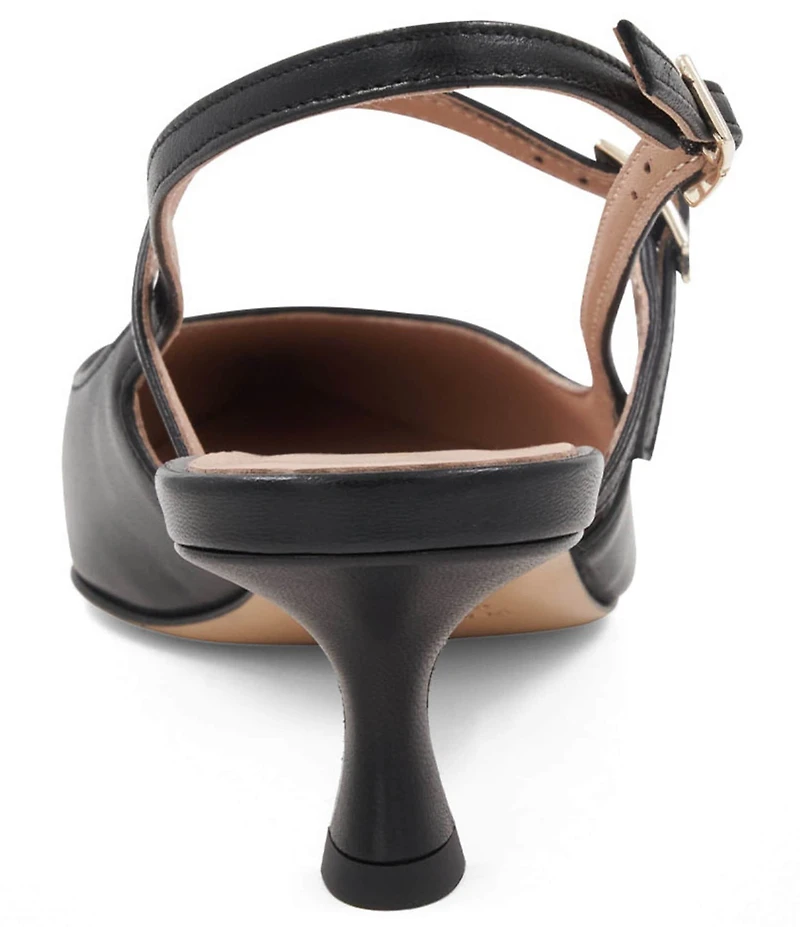 Bruno Magli Luciana Leather Slingback Mary Jane Pumps