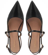 Bruno Magli Luciana Leather Slingback Mary Jane Pumps