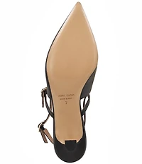 Bruno Magli Luciana Leather Slingback Mary Jane Pumps