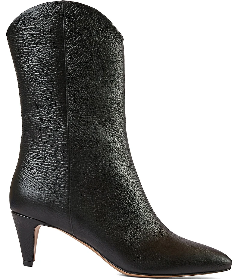 Bruno Magli Mandriana Leather Stiletto Booties
