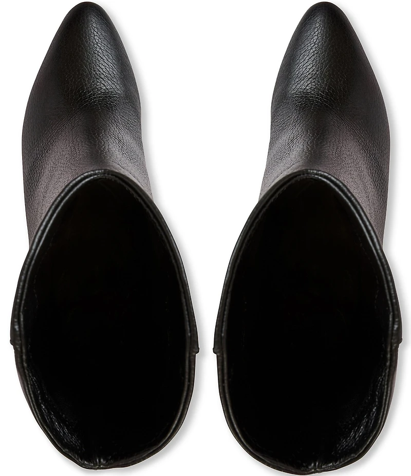 Bruno Magli Mandriana Leather Stiletto Booties