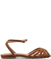 Bruno Magli Marta Suede Flat Sandals