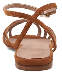 Bruno Magli Marta Suede Flat Sandals