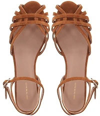Bruno Magli Marta Suede Flat Sandals