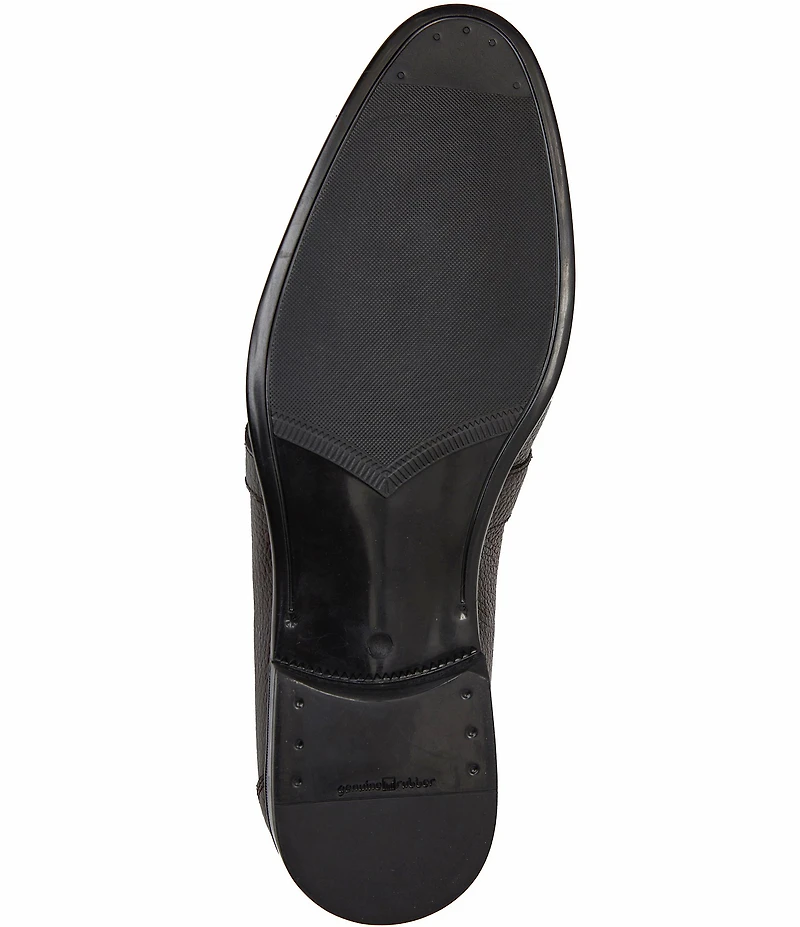Bruno Magli Men's Arlo Leather Side Buckle Loafers