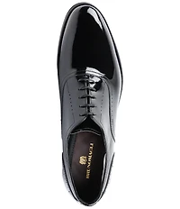 Bruno Magli Men's Arno Sera Patent Leather Plain-Toe Balmoral Oxfords
