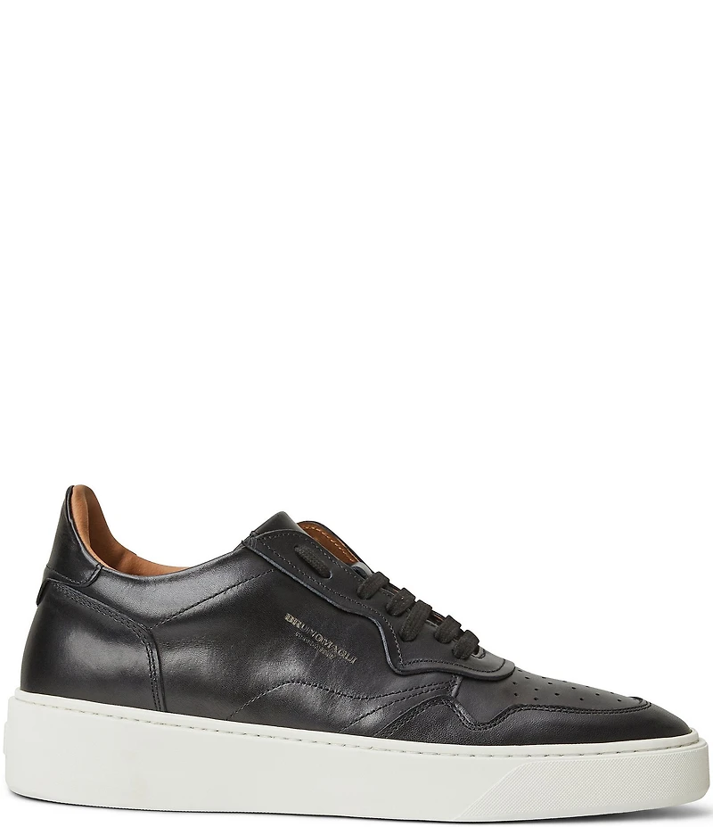 Bruno Magli Men's Dezi Perforated Leather Cup Sole Sneakers