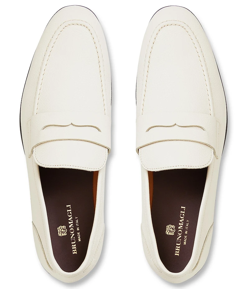 Bruno Magli Men's Lastra Leather Penny Loafers
