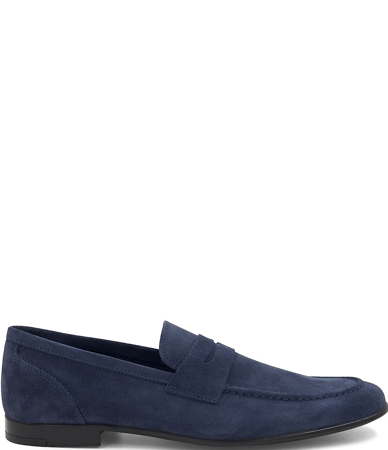 Bruno Magli Men's Lastra Suede Unlined Penny Loafers