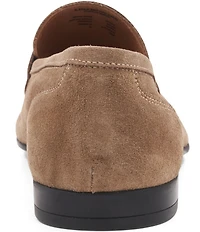 Bruno Magli Men's Lastra Suede Unlined Penny Loafers
