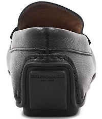 Bruno Magli Men's Taranto Leather Penny Driver Loafers