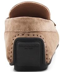 Bruno Magli Men's Taranto Suede Penny Driver Loafers