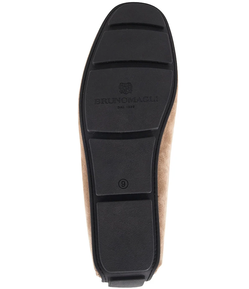 Bruno Magli Men's Taranto Suede Penny Driver Loafers
