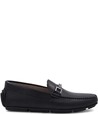Bruno Magli Men's Taso Leather Bit Buckle Driver Loafers