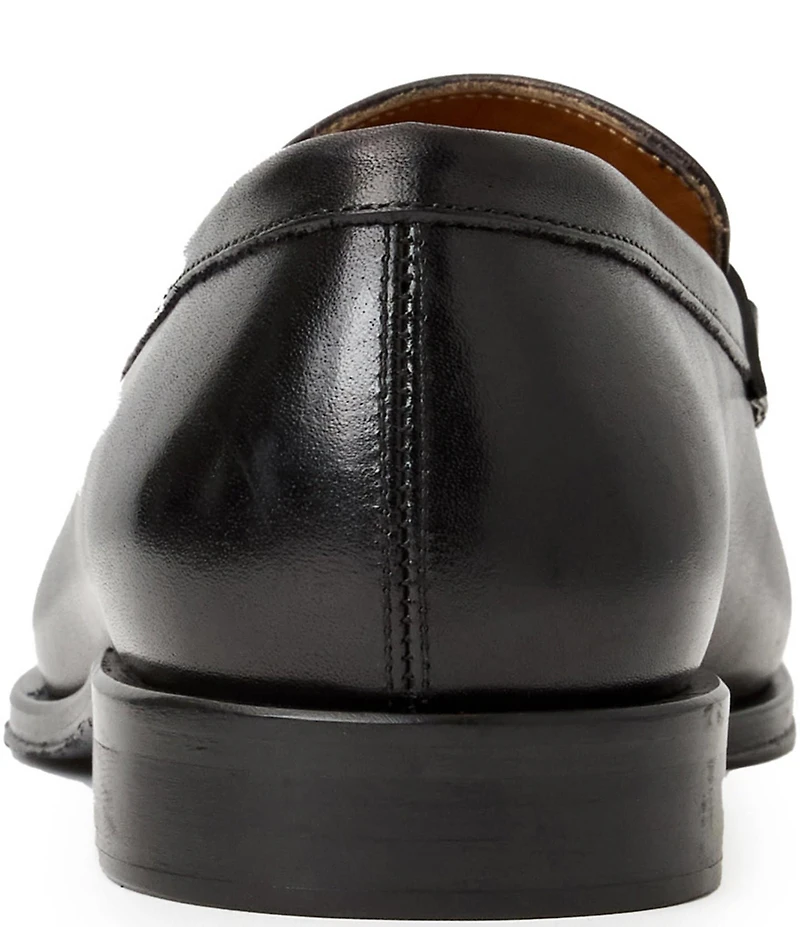 Bruno Magli Men's Tivoli Leather Bit Buckle Loafers