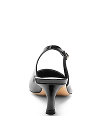 Bruno Magli Palerma Patent Leather Slingback Pumps
