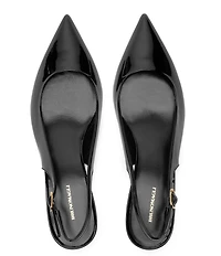 Bruno Magli Palerma Patent Leather Slingback Pumps