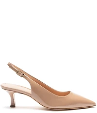 Bruno Magli Palerma Patent Leather Slingback Pumps