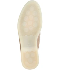 Bruno Magli Palmer Suede and Faux Fur Tassel Loafer Mules