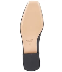Bruno Magli Patria Leather Cap Toe Flats