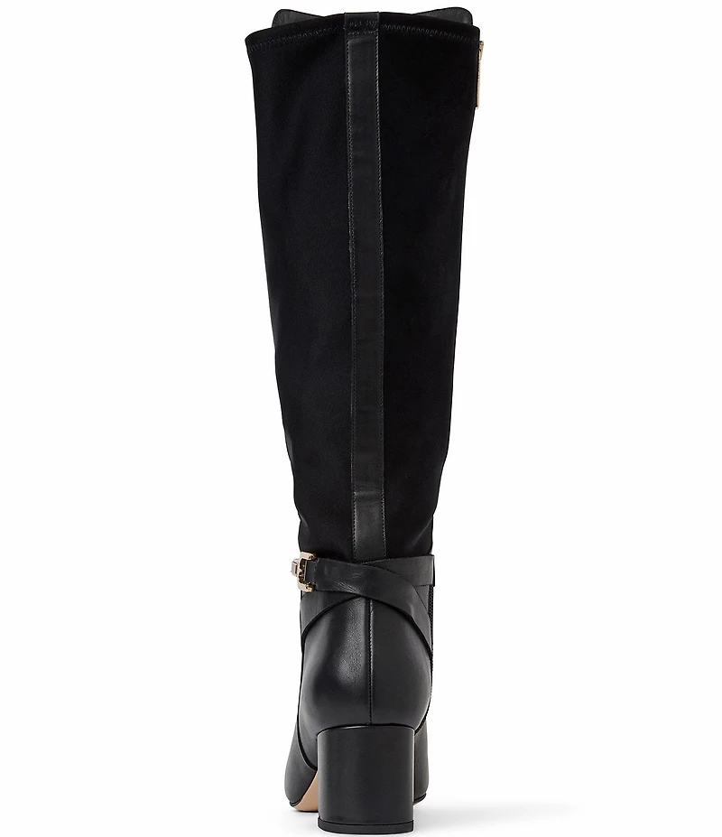 Bruno Magli Patrizia Leather Knee High Boots