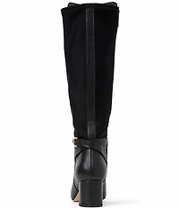Bruno Magli Patrizia Leather Knee High Boots