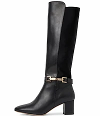 Bruno Magli Patrizia Leather Knee High Boots