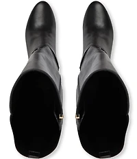 Bruno Magli Patrizia Leather Knee High Boots