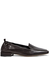 Bruno Magli Porscha Leather Square Toe Loafers