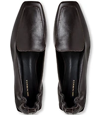 Bruno Magli Porscha Leather Square Toe Loafers