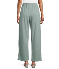 Bryn Walker Bamboo Blend French Terry Elastic Waist Travel Pants