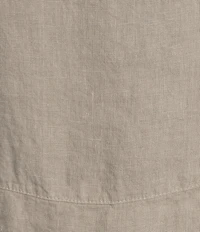 Bryn Walker Basic Linen Woven Round Neck Sleeveless Tank