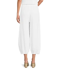Bryn Walker Campa Cotton Gauze Elastic Waist Balloon Banded Cuff Pants