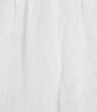 Bryn Walker Casbah Light Linen Elastic Waist Wide Leg Crop Pants